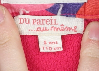 Du Pareil au Même Girls Multicoloured Floral Jacket, 5 Years