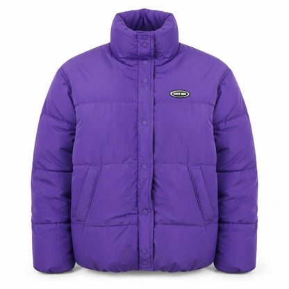 H&M Divided Women's Purple Puffer Jacket Size 10