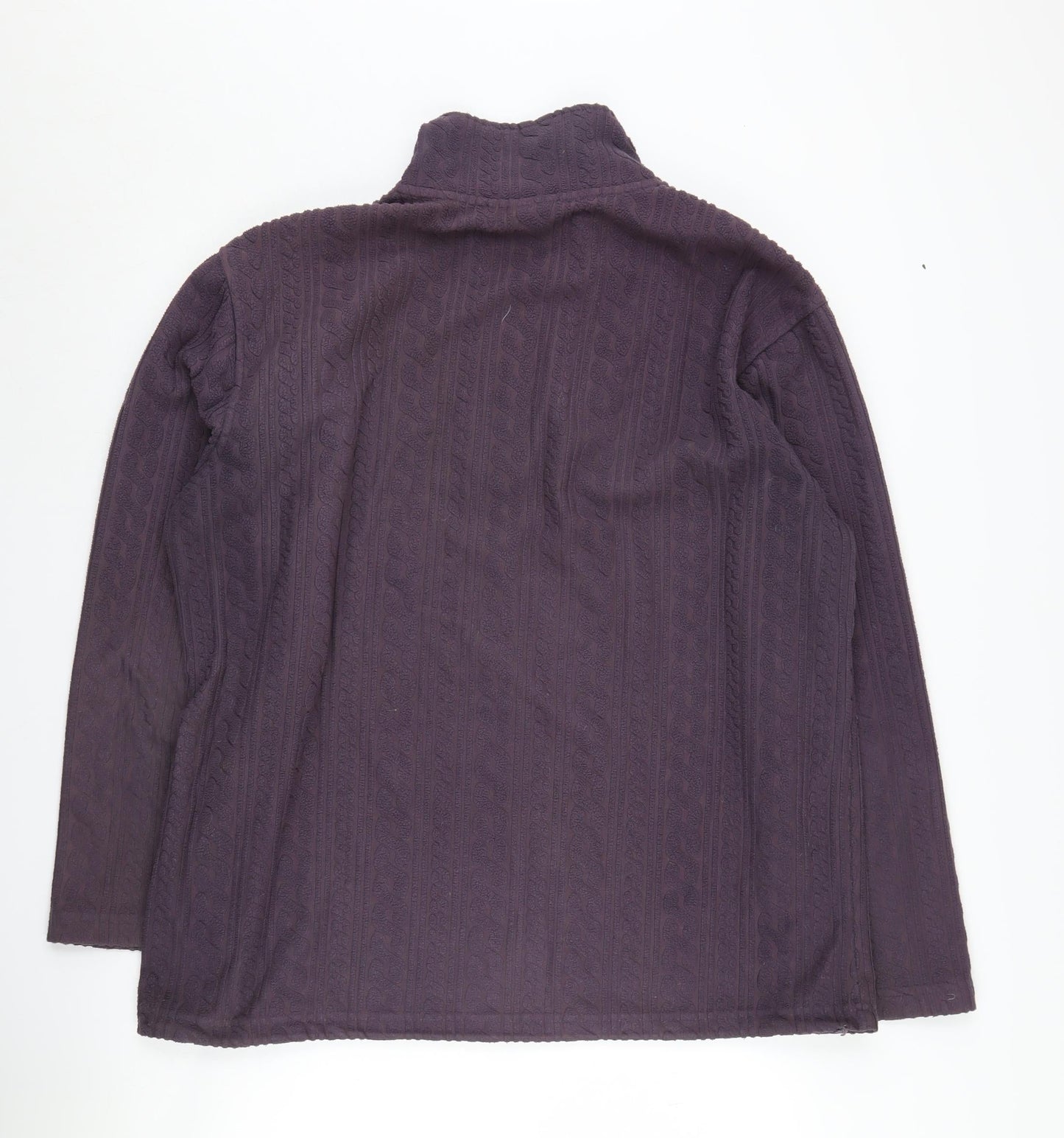 Mens UK Size L Cotton Traders Purple  Sweatshirt