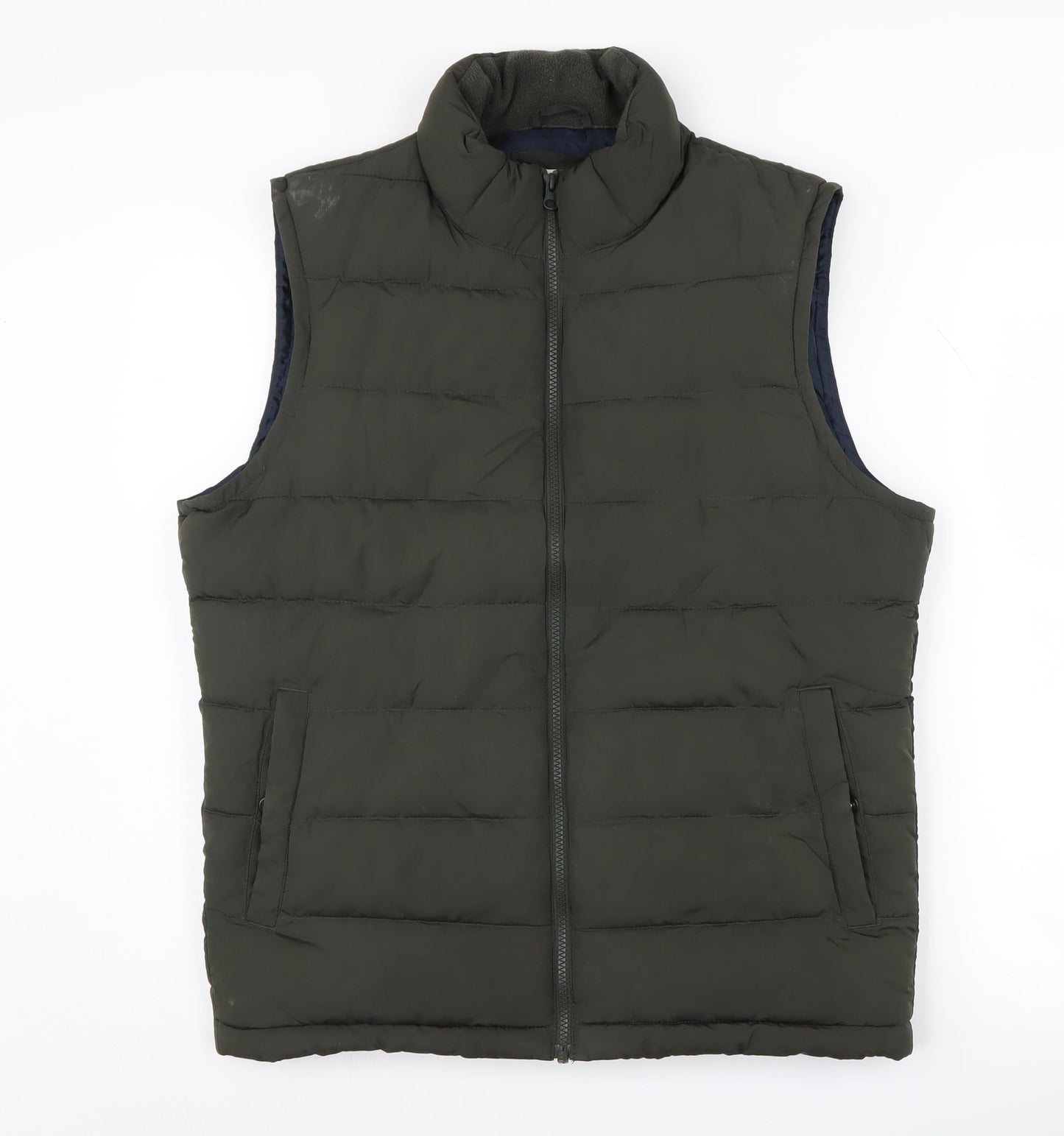 Mens UK Size S Gap Green Puffer Jacket