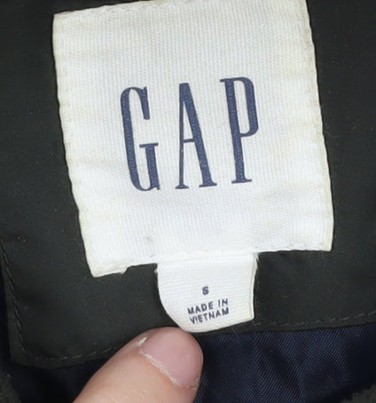 Mens UK Size S Gap Green Puffer Jacket