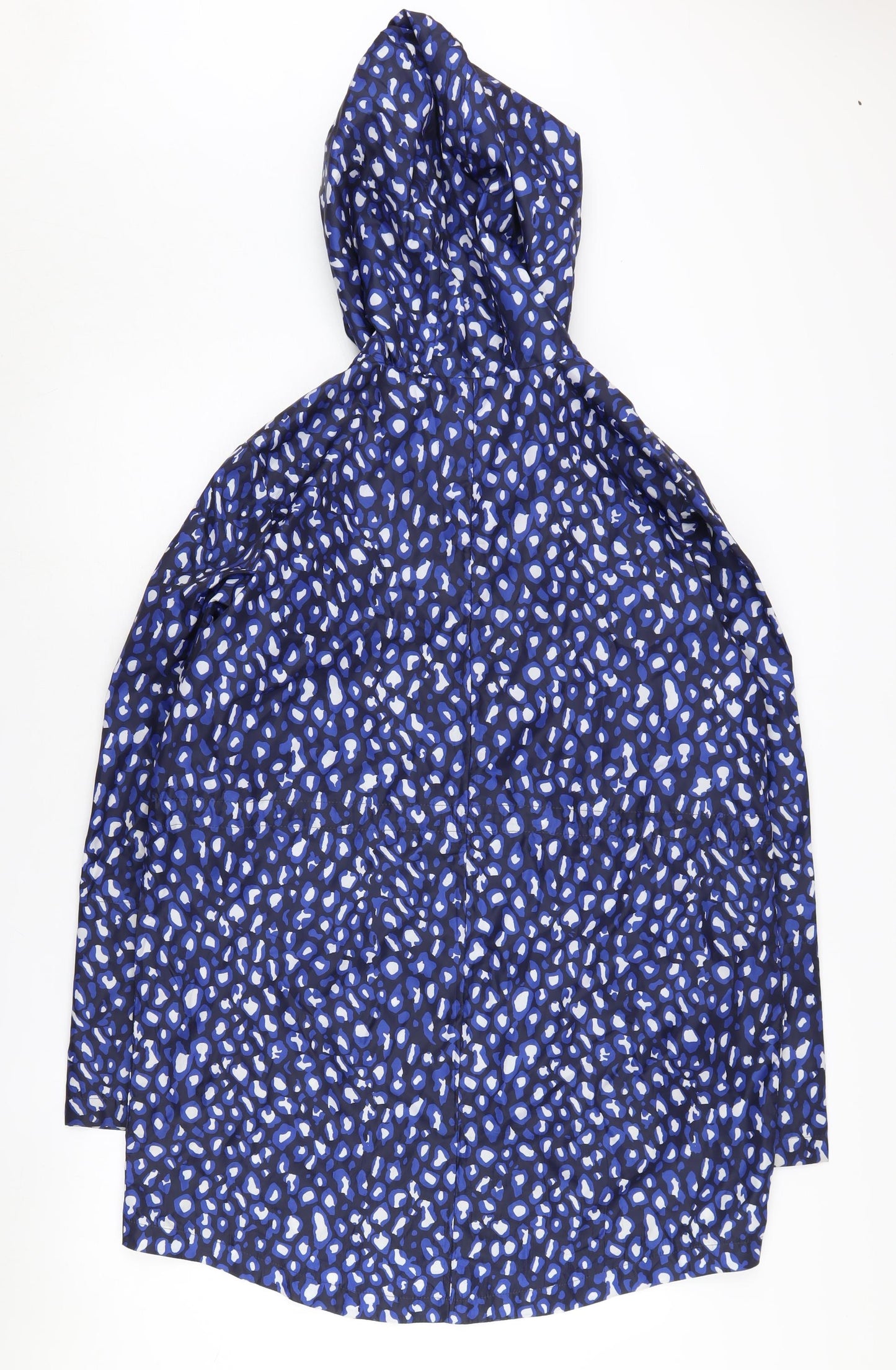 St. Bernard Blue Animal Print Rain Jacket 12-14