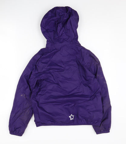 Freedom Trail Girls Purple Mid-Length Hiking Jacket 11-12 Years