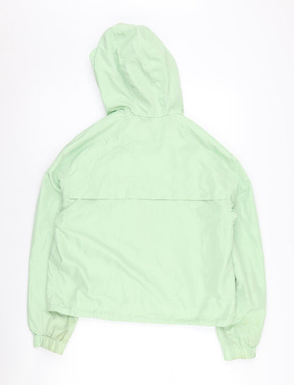 H&M Divided Women's XS Mint Green Windbreaker Jacket