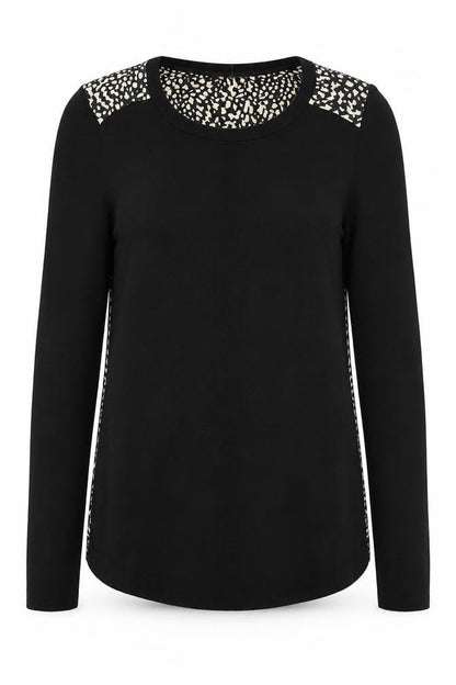 Womens UK Size 12 Marks and Spencer Black Pullover Jumper