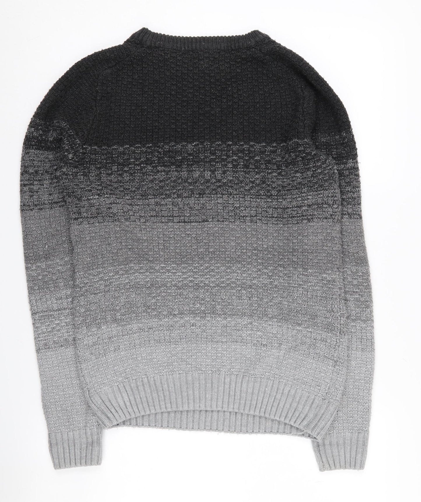 Next Men's Grey XS Cable-Knit Pullover Jumper