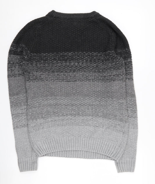 Next Men's Grey XS Cable-Knit Pullover Jumper