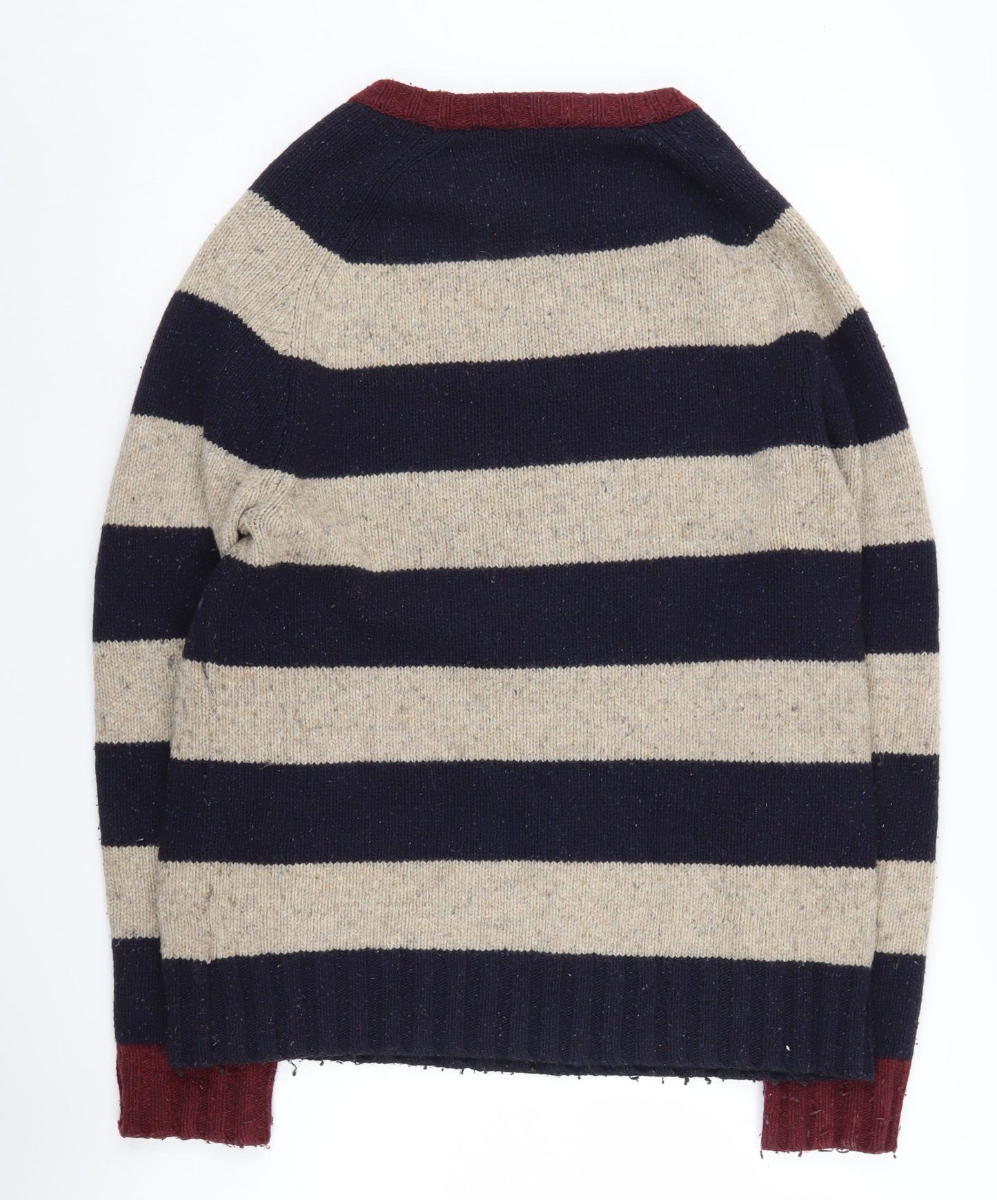 John Partridge Men's XL Multicoloured Striped Pullover