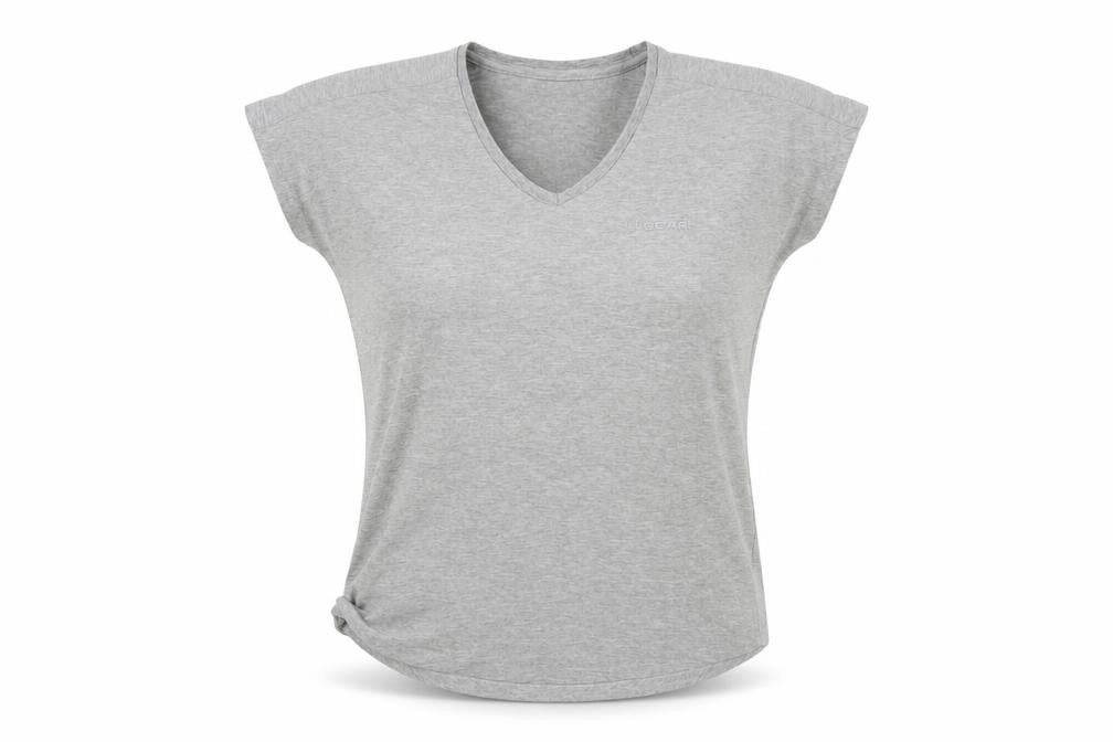 Womens UK Size 12 LA Gear Grey  T-Shirt