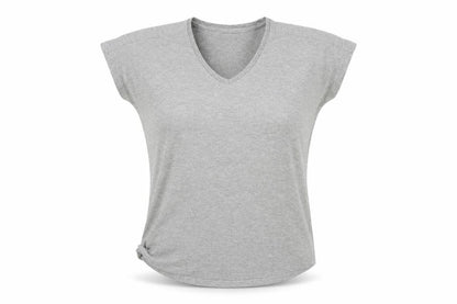 Womens UK Size 12 LA Gear Grey  T-Shirt
