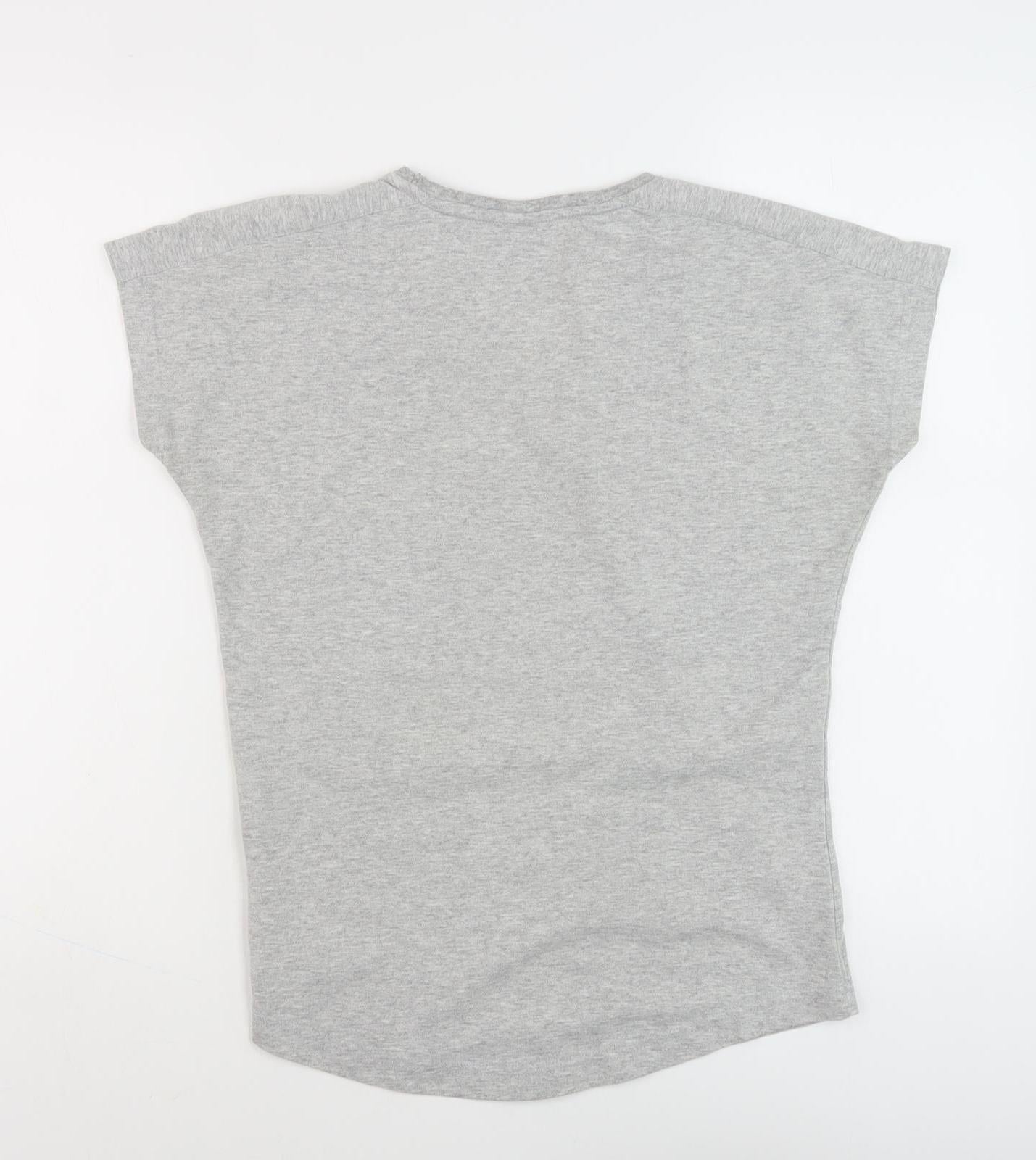 Womens UK Size 12 LA Gear Grey  T-Shirt