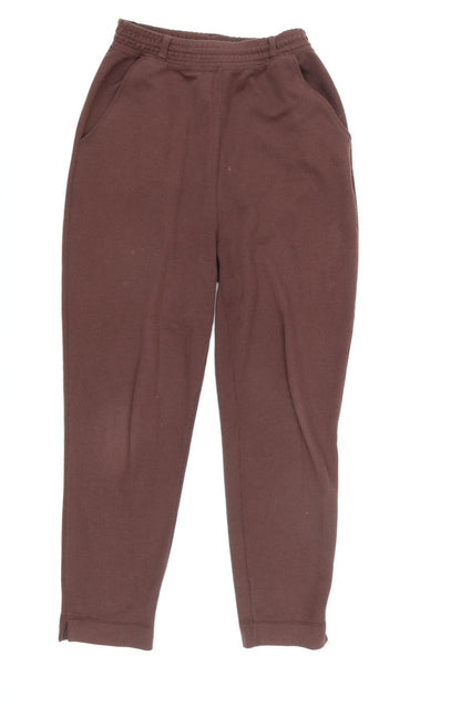Womens UK Size S Richards Relaxed Fit Jogger Brown Trousers