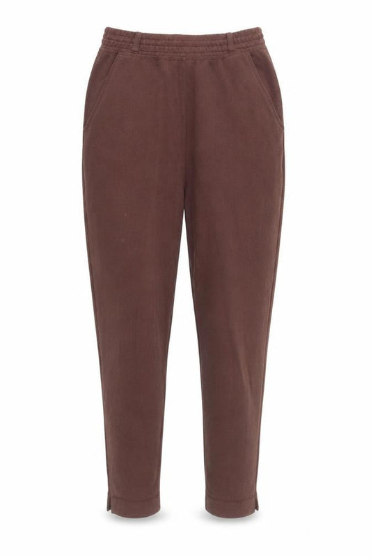 Womens UK Size S Richards Relaxed Fit Jogger Brown Trousers