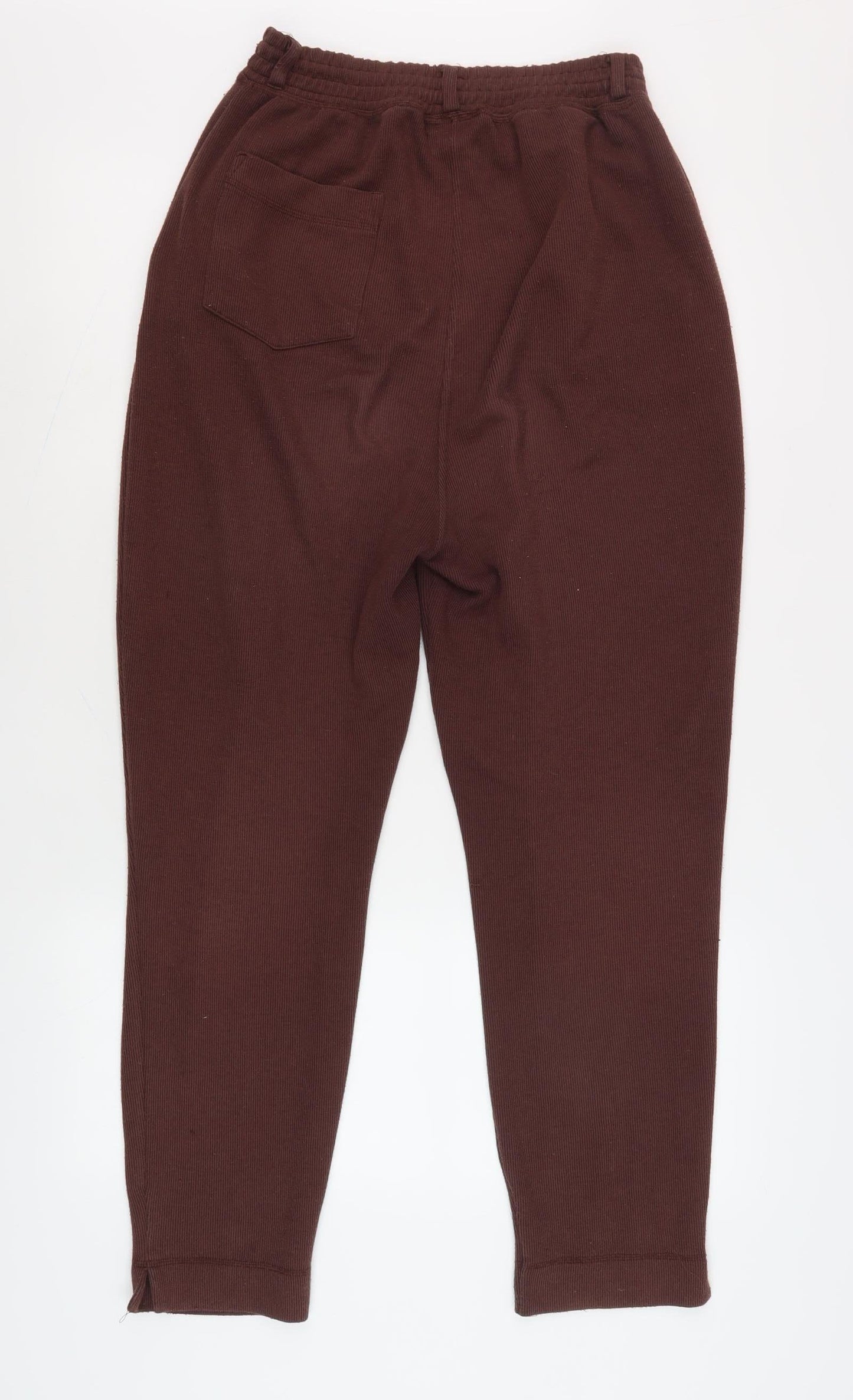 Womens UK Size S Richards Relaxed Fit Jogger Brown Trousers