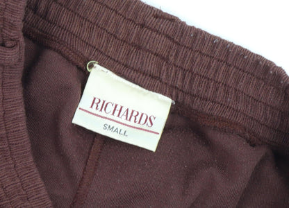 Womens UK Size S Richards Relaxed Fit Jogger Brown Trousers