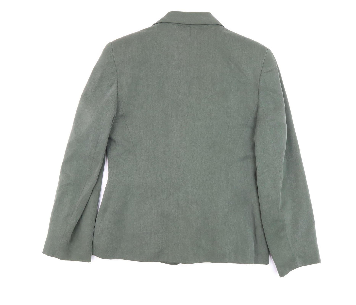 Womens UK Size 10 Anne Brooks Green Basic Jacket