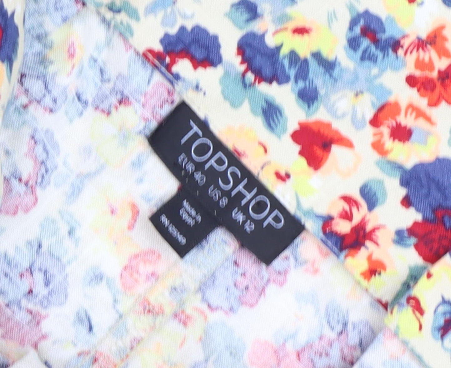 Womens UK Size 12 Topshop Pleated  Skirt