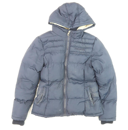 Womens UK Size 8 SoulCal & Co Blue Puffer Jacket