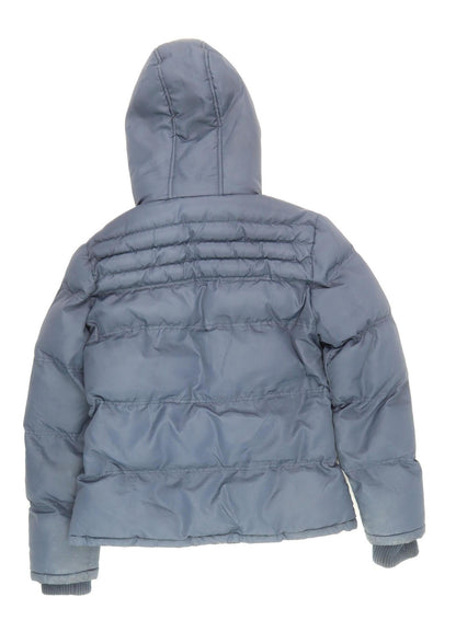 Womens UK Size 8 SoulCal & Co Blue Puffer Jacket