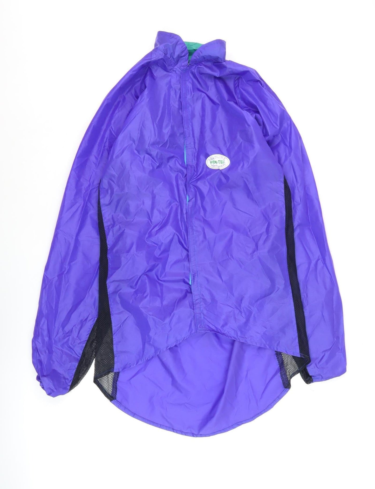 Mens UK Size M Protex Purple Windbreaker Coat