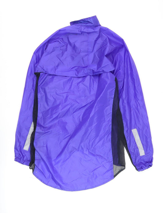 Mens UK Size M Protex Purple Windbreaker Coat