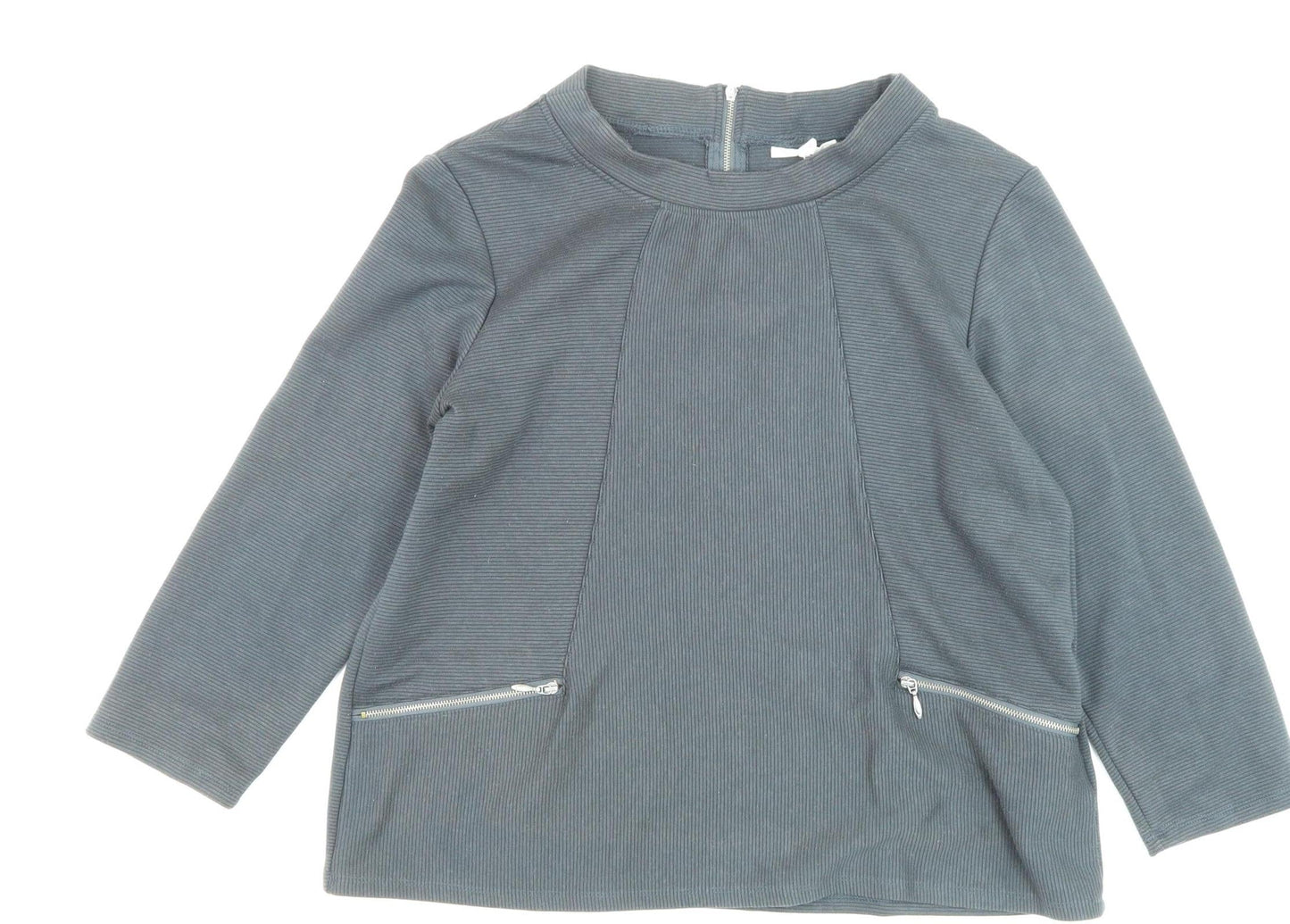 Womens UK Size 16 thought Grey  Blouse