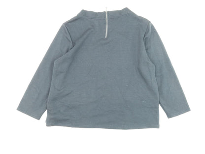 Womens UK Size 16 thought Grey  Blouse