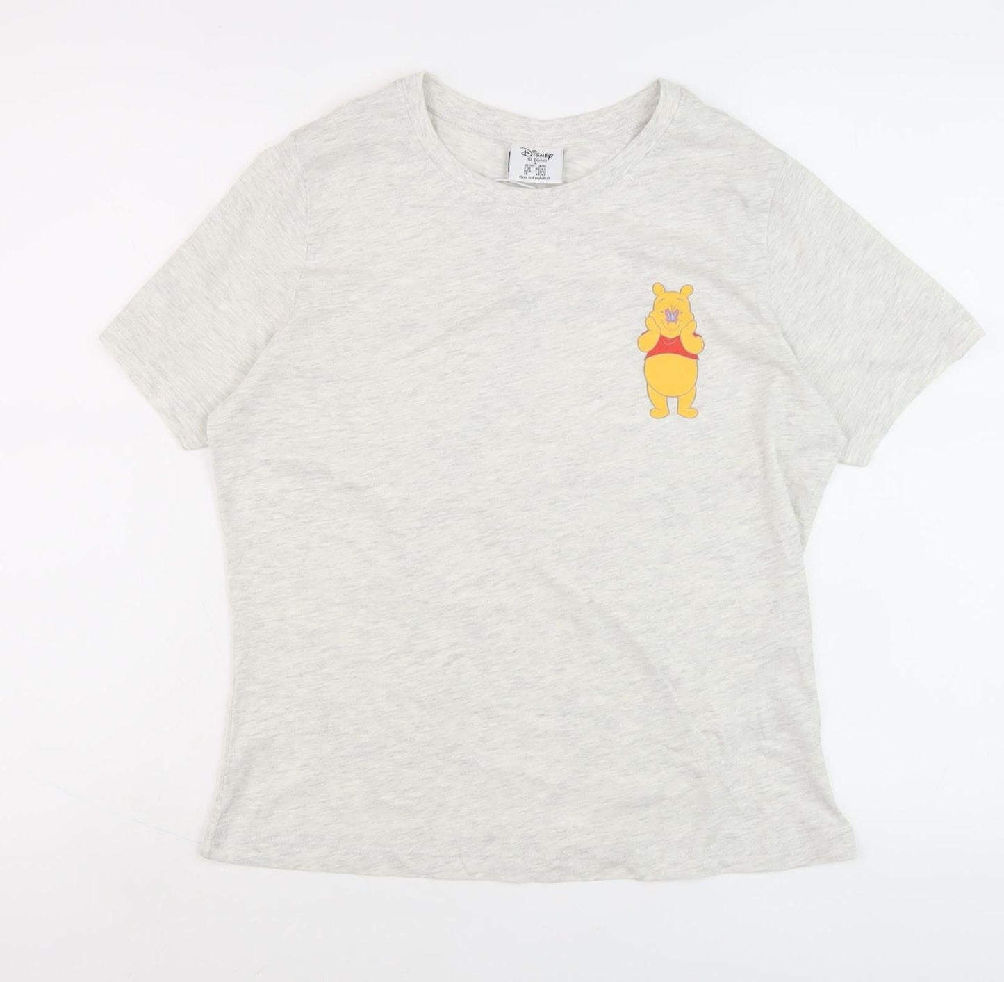 Disney Women's Grey Winnie the Pooh Pyjama Top, L