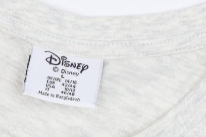 Disney Women's Grey Winnie the Pooh Pyjama Top, L