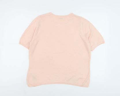 Classic Women's Ivory Pullover Jumper, Size 14