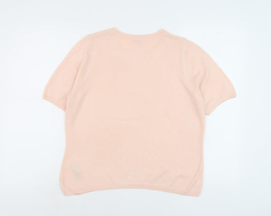 Classic Women's Ivory Pullover Jumper, Size 14