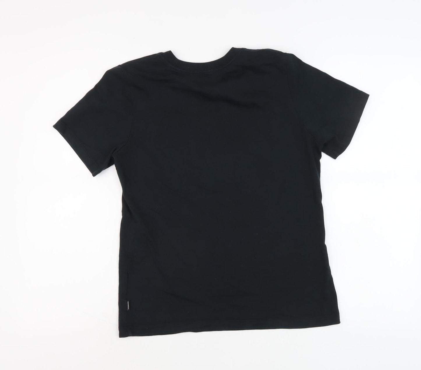 Unisex Adults UK Size M Converse Black Basic T-Shirt