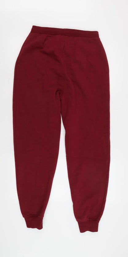 Ellesse Women's Red Jogger Trousers Size 10