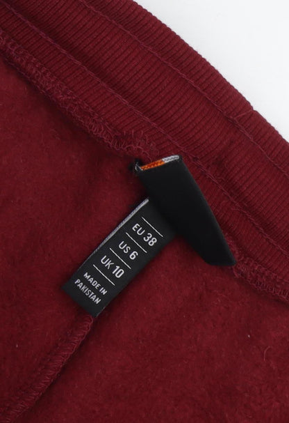 Ellesse Women's Red Jogger Trousers Size 10