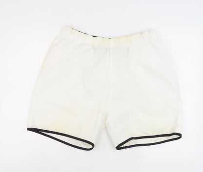Marks and Spencer Men's White L Casual Shorts