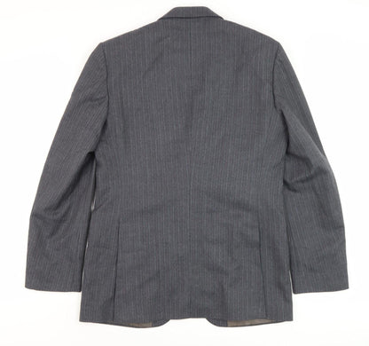 Mens UK Size 38 Burton Regular Grey Suit Jacket