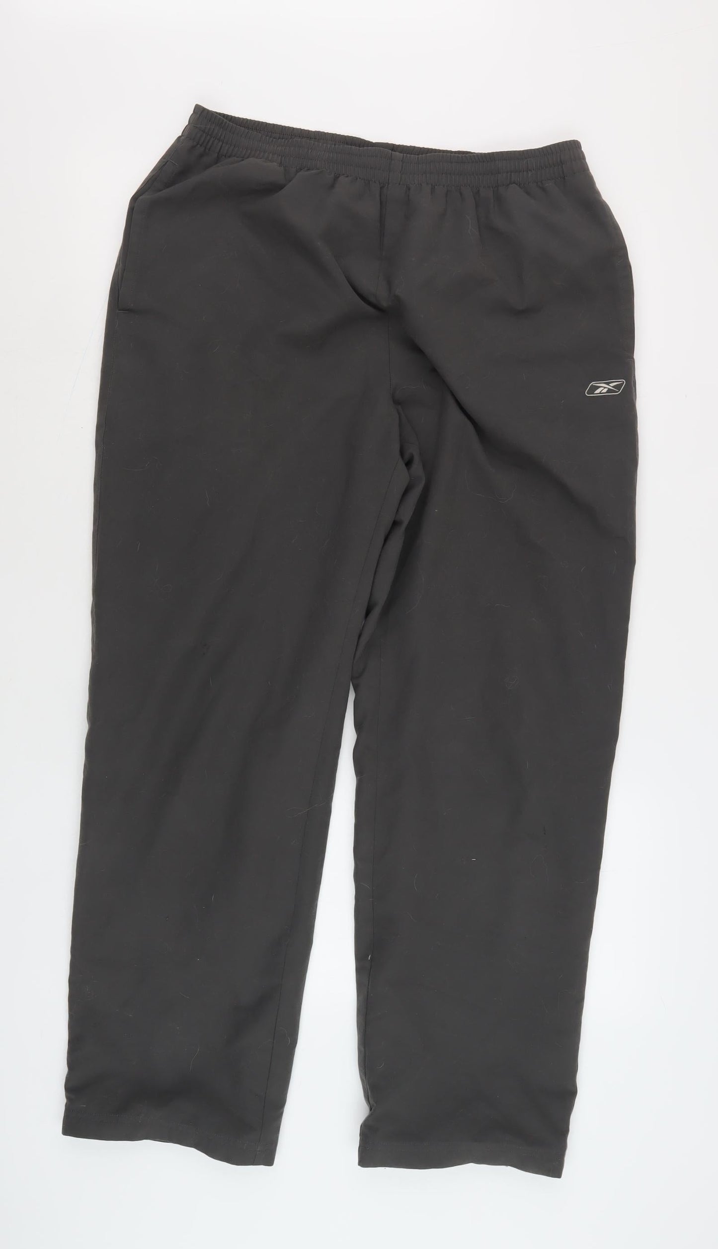 Reebok Black Unisex Track Pants, Size M, Gym & Running