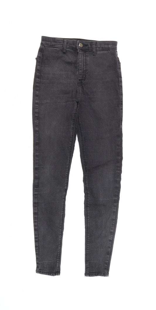 Topshop Women's Black Skinny Jeans Size 10