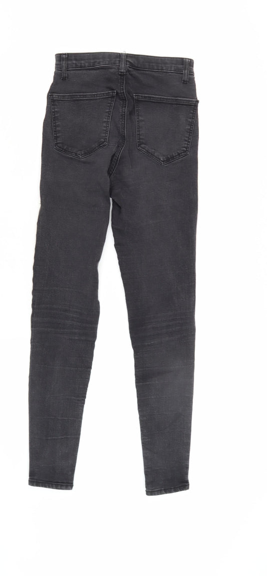Topshop Women's Black Skinny Jeans Size 10