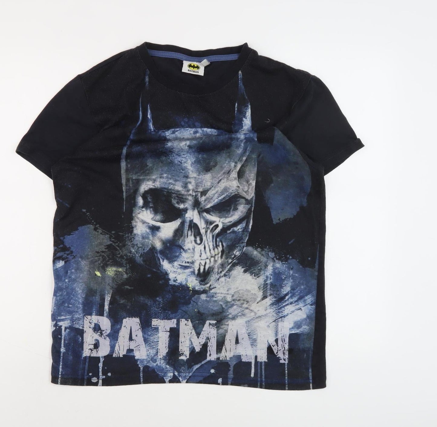 Mens UK Size L Batman Black  T-Shirt