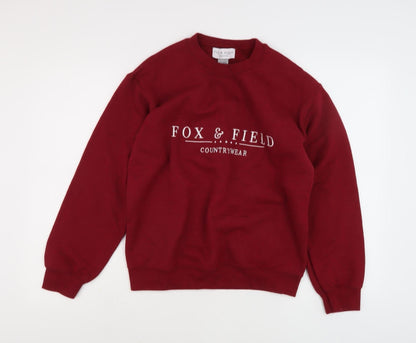 Fox & Field Women's Red Sweatshirt S