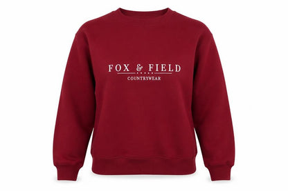 Fox & Field Women's Red Sweatshirt S