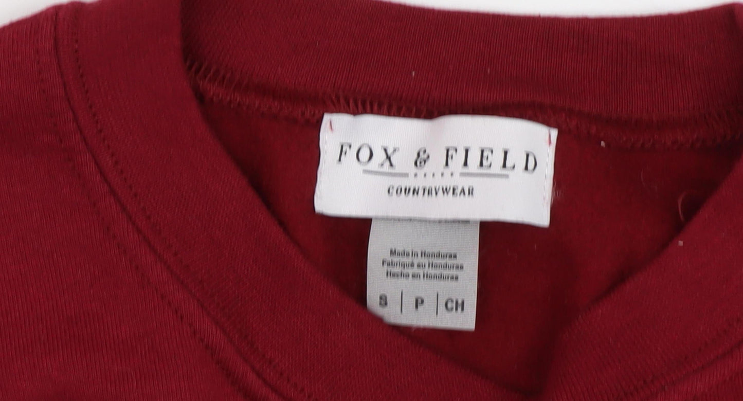Fox & Field Women's Red Sweatshirt S
