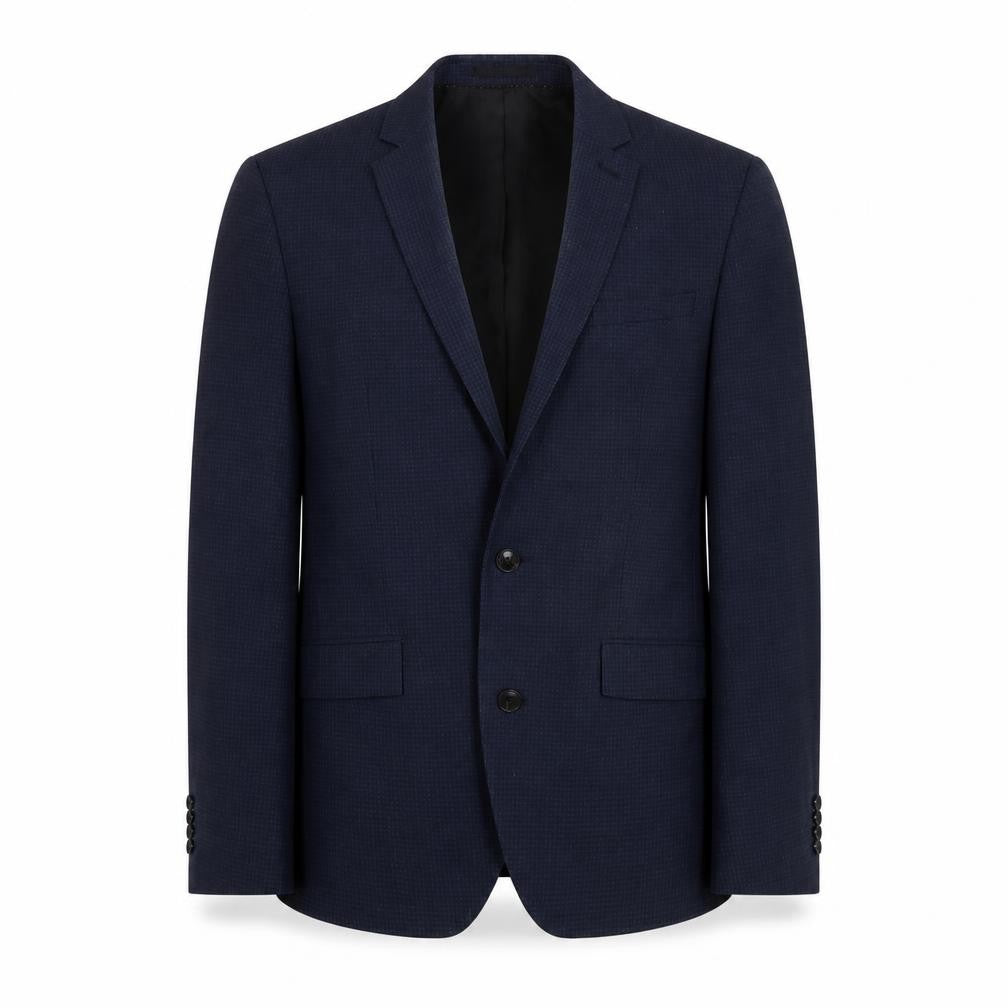 Mens UK Size 38 Kenneth Cole Regular Blue Suit Jacket