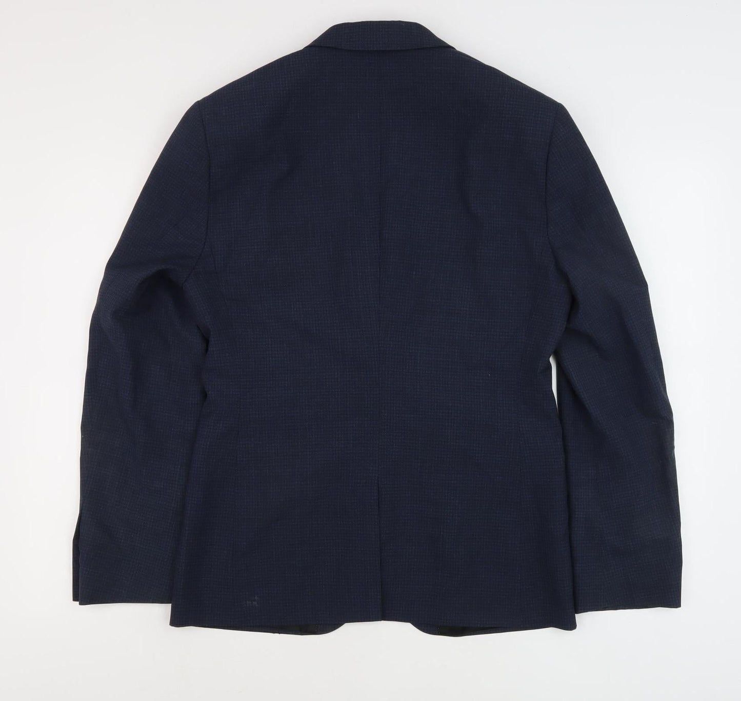 Mens UK Size 38 Kenneth Cole Regular Blue Suit Jacket