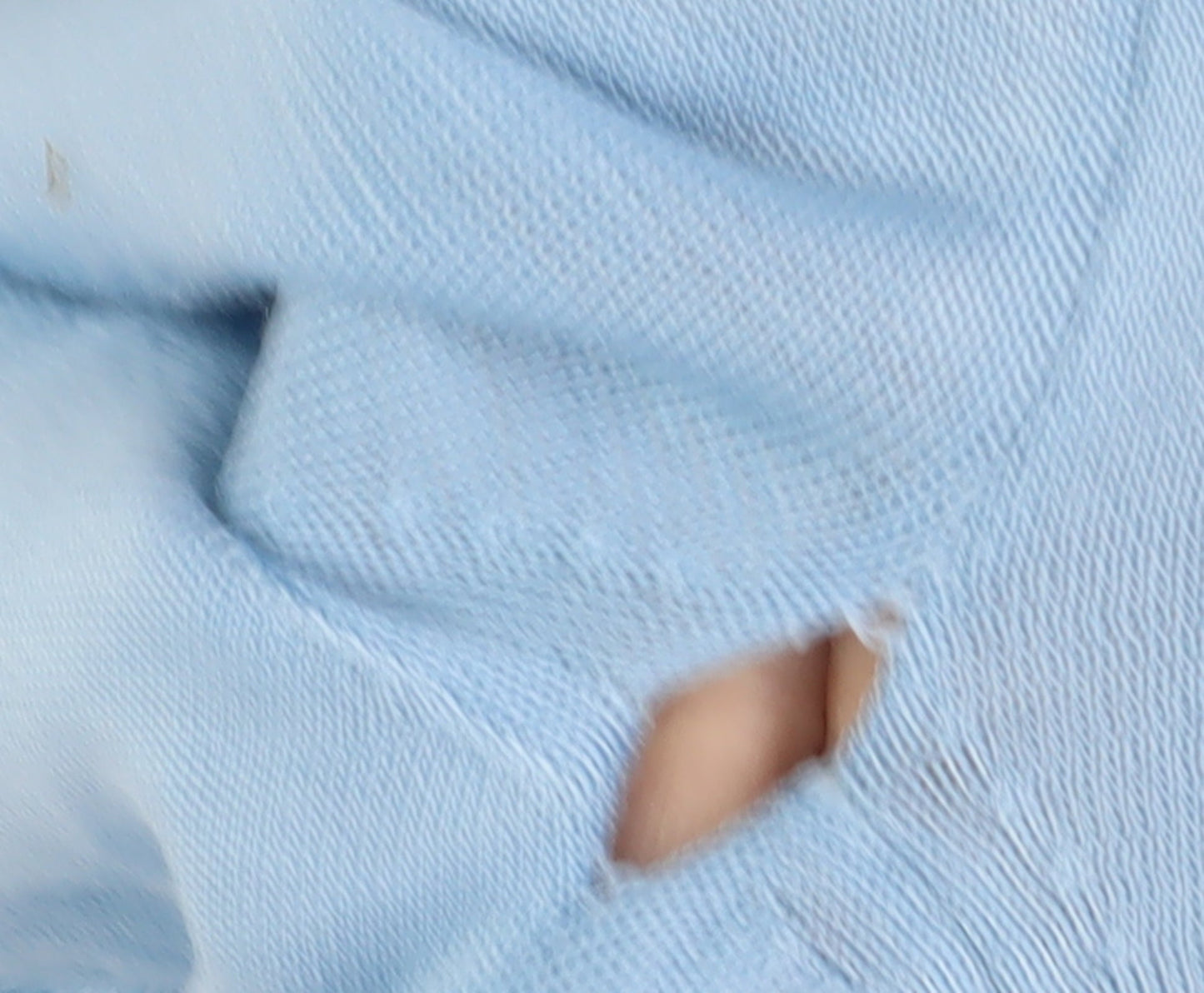 Lacoste Men's Blue Cotton Pullover Jumper, Size 2