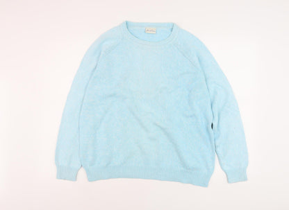 Joie de Vivre Women's Blue Pullover Jumper Size M