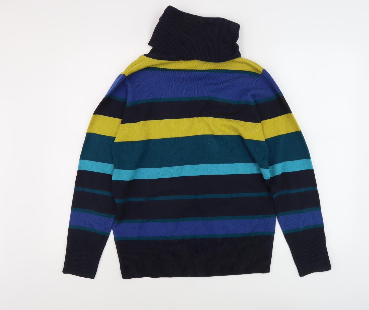Womens UK Size S Isle Multicoloured Pullover Jumper