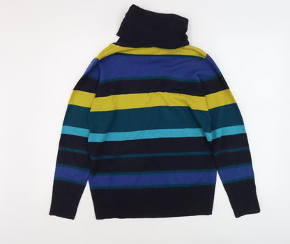 Womens UK Size S Isle Multicoloured Pullover Jumper