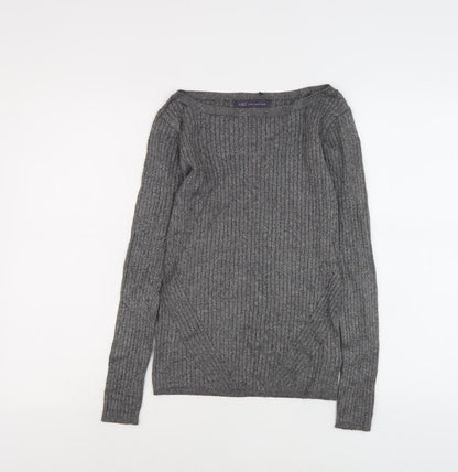 Womens UK Size 8 Marks and Spencer Grey Pullover Jumper